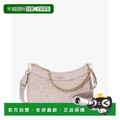 1h可退 日本直邮kate spade new york 女士绗缝花纹斜挎包 KK0770