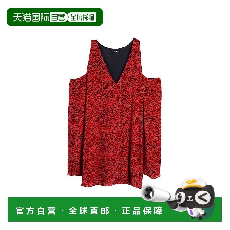 香港直邮AMIRI 女士 高雅连衣裙 red红色 舒适时尚