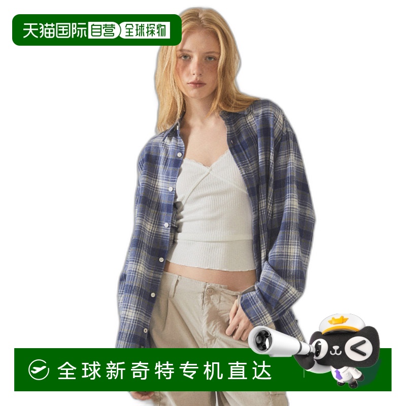 韩国直邮WHO.A.U男士男衬衫 Patterned OverFit Shirts / WHYWE49