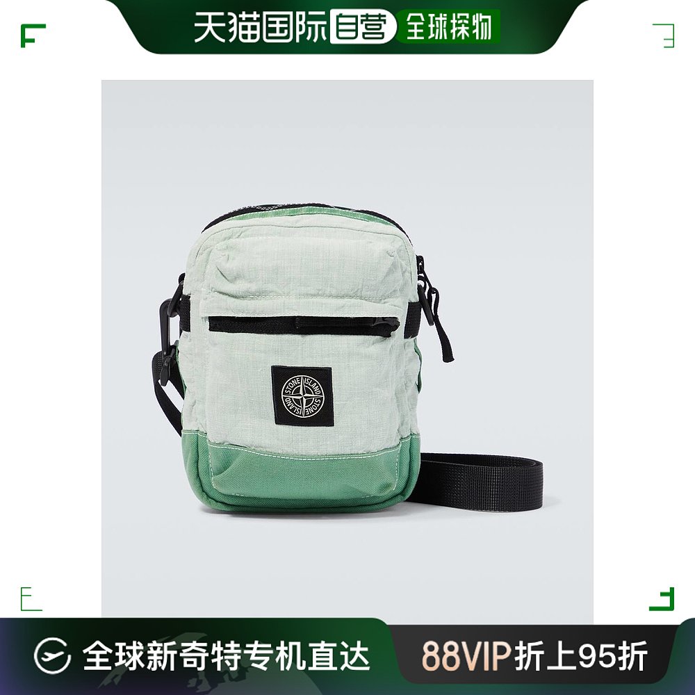 香港直邮潮奢 Stone Island石头岛男士Logo crossbody bag斜挎