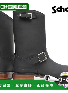 日本直邮Schott防水男士工程师靴蝰蛇靴 S25500 真皮一星系列