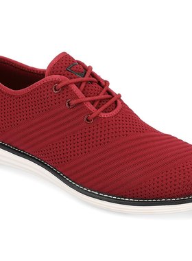【美国奥莱】直发 Vance Co. Novak 宽幅针织正装鞋 - 红色