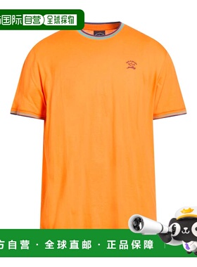 1h可退 香港直邮Paul & Shark 保罗与鲨鱼 男士 T恤 orange橙色