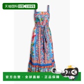 香港直邮FARM RIO 女士 1h可退 印花棉质府绸中长连衣裙 317876ST