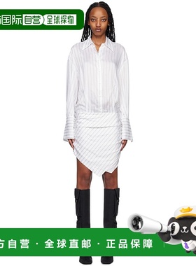 1h可退 香港直邮潮奢 The Attico 女士 白色 Hatty 连衣裙 231WCA