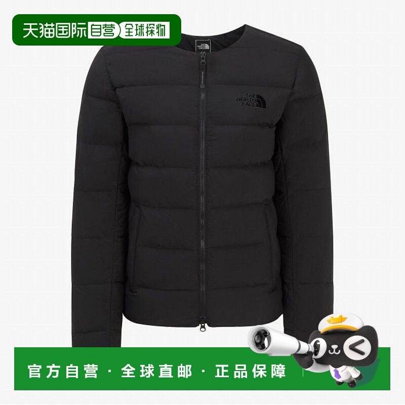 韩国直邮北面THE NORTH FACE 字母Logo圆领拉链长袖羽绒服 女款