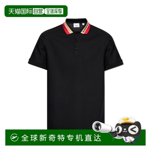 SS2025博柏利 香港直邮BURBERRY 男士 POLO衫 8083154A1189BLACK
