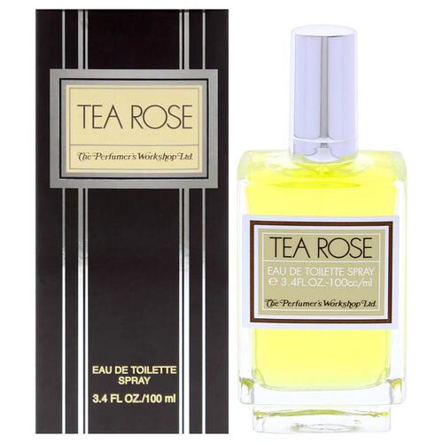 美国直邮Perfumers Workshop香水工坊茶玫瑰淡香水女士100ml