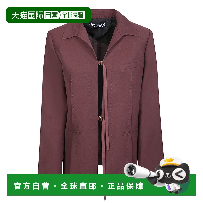 1h可退 香港直邮JACQUEMUS 女士夹克 231JA0231341880BROWN SS202