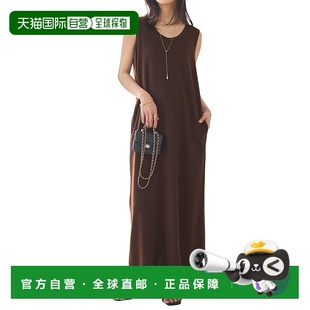 E3451 日本直邮KOBE 连衣裙 细视觉波点长款 裙子 LETTUCE