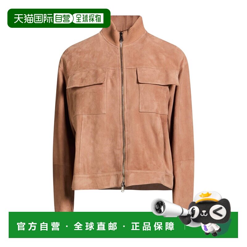 香港直邮Brunello Cucinelli 布内罗 古奇拉利 女士 皮革夹克