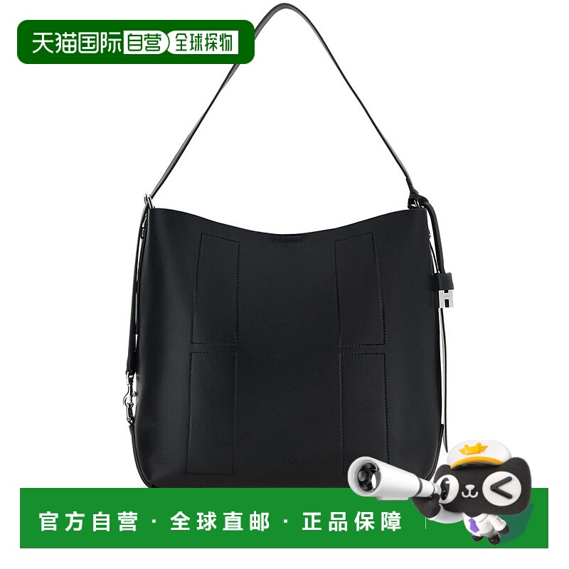 1h可退 香港直邮潮奢 Hogan 女士 中号Hobo单肩包 KBW01RS0300TZP