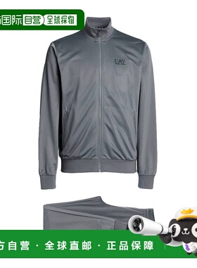 1h可退 香港直邮潮奢 Ea7 男士 Outfit 运动运动装 grey灰色 舒适