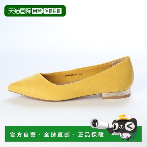 日本直邮RANDA 无压力尖头低跟女鞋 RA041BW10444 黑色单鞋一脚蹬