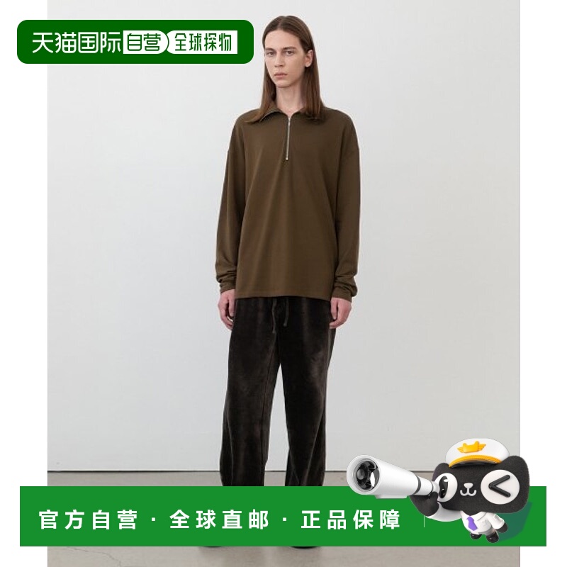 韩国直邮INSILENCE设计师款通用日常休闲宽松时尚裤子IM2B4PT13DT