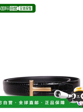 1h可退 香港直邮Tom Ford 汤姆 福特 男士 T-shaped buckle. clos