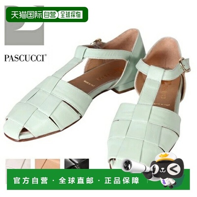 日本直邮PASCUCCI Gurkha 女士凉鞋皮革8073-JOY意大利制造平底真