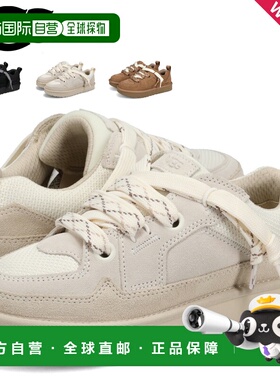 日本直邮UGG Low Lowmel 女士厚底运动鞋黑色 米色 栗色 黑色1168