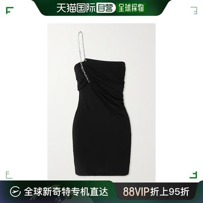 香港直邮潮奢 Givenchy 纪梵希 女士 单肩链条缀饰弹力平纹布网布