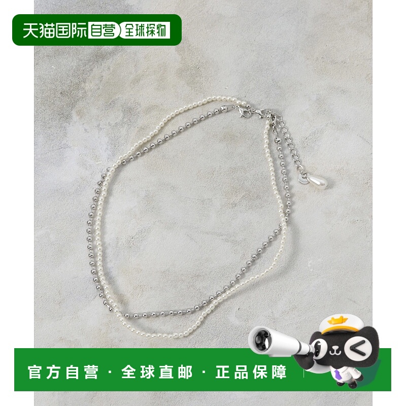 1h可退 日本直邮OPAQUE.CLIP 女士 5WAY可变换造型 仿珍珠×链条