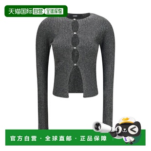 自营Amiri Viscose Women's Cardigan - black 美国奥莱直发