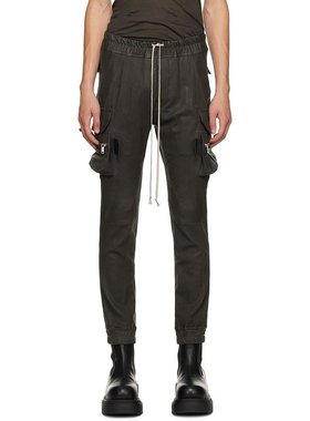 Rick Owens|灰色 Porterville 皮裤