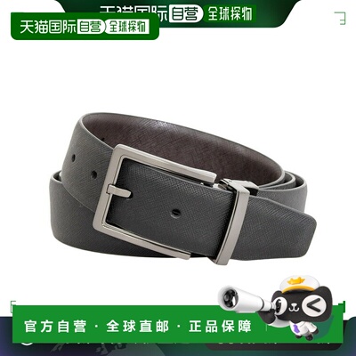 日本直邮Calvin Klein Accessories 男士双面皮带 48 11CK010027