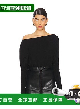 1h可退 香港直邮Simkhai 女士 Lavina 垂褶露肩毛衣 SI2011K