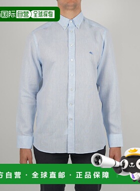 1h可退 香港直邮ETRO 男士衬衫 163658285250 SS2023 紫色 ETRO M