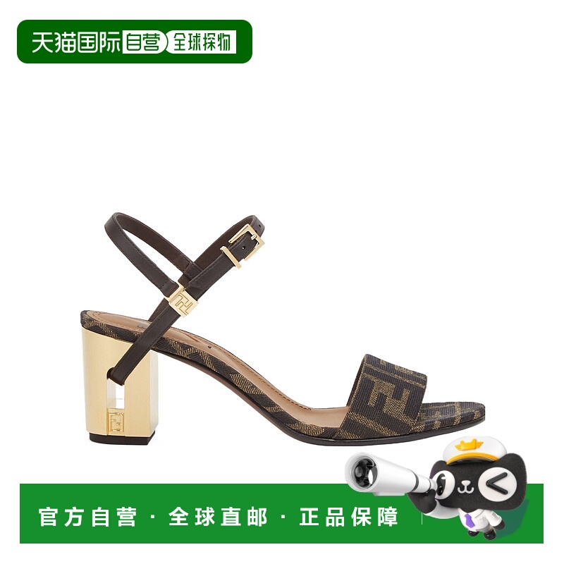1h可退 香港直邮fendi 女士 凉鞋高跟鞋单鞋