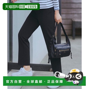 日本直邮23区 2WAY弹力斜纹阔腿裤休闲裤裤子 234613EW15950