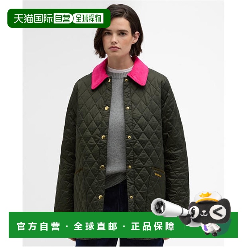 1h可退 香港直邮潮奢 barbour 巴伯尔 女士 Liddesdale 标志时尚