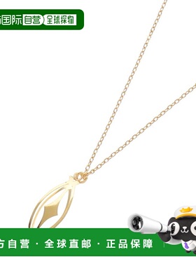 日潮跑腿COCOSHNIK 3D 水印榄尖形锁骨链项链 43