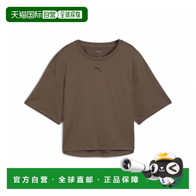 日本直邮PUMA 女士半袖 CLOUDSPUN RELAXED T 恤 [528290] 运动瑜