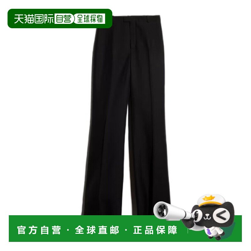 Gucci 亚麻混纺裤 865225ZAUVZ休闲裤阔腿裤 【付后1h可退】