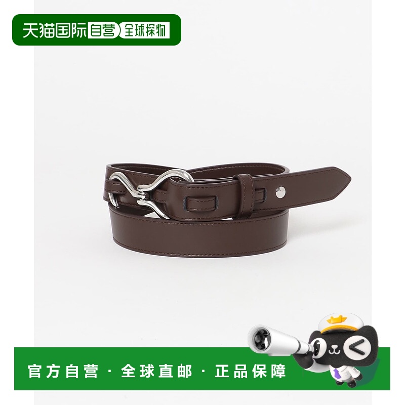 1h可退 日本直邮SENSE OF PLACE 男士 30mm FL钩扣皮带 合成皮革