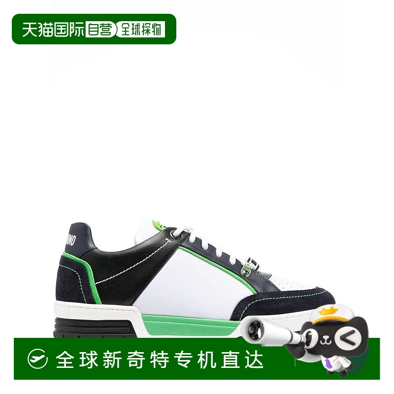 自营 moschino多色休闲运动鞋，采用优质皮革细节-多色 【美国奥