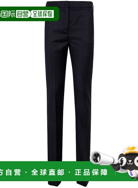 1h可退 香港直邮潮奢 Blumarine 蓝色情人 女士 喇叭褶襉長褲 A54