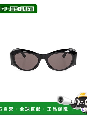 香港直邮BALENCIAGA 女士太阳镜 812629T00391000 SS2025 黑色