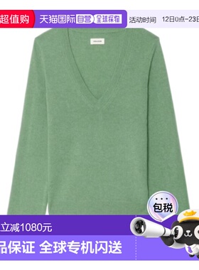 欧洲直邮zadig & voltaire 女士 针织衫长袖羊绒