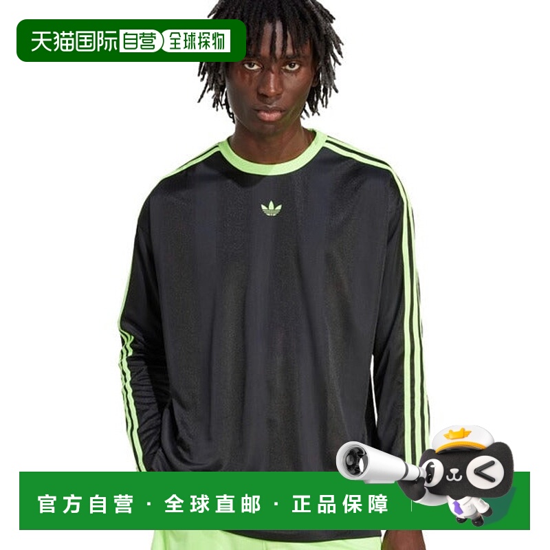 日本直邮adidas ADICOLOR JACQUARD LONG SLEEVE JERSEY 长袖针织