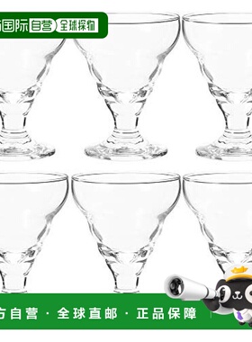 【日本直邮】东洋佐佐木冰糕杯子200ml日本制35813HS 6个一套