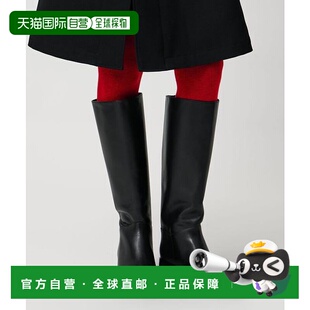 1h可退 日本直邮UNITED ARROWS 后拉链长靴长筒靴