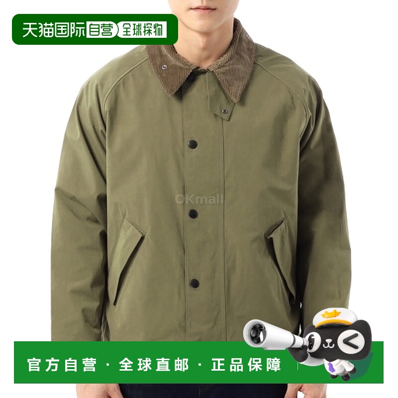 韩国直邮BARBOUR巴伯尔男女同款OS Transporter夹克休闲防风户外