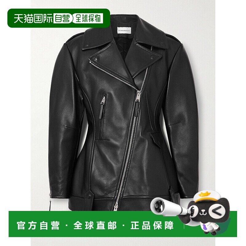 香港直邮Givenchy 纪梵希 女士 皮革迷你连衣裙 BW00SR61VD001BLA