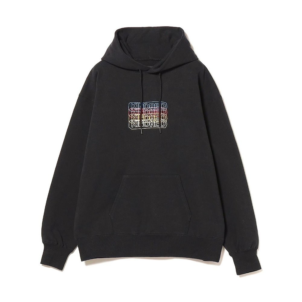 BEAMS T 男士KINDRED LOGO印花连帽衫 75130574146