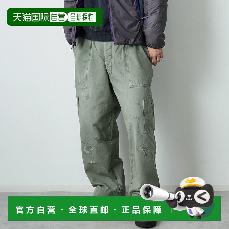 1h可退 日本直邮BOW WOW 男装 复古做旧 美军机械工裤 BW252-RUMP