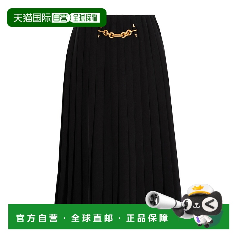 香港直邮Balmain 褶裥半身裙 GF1LC890SF32