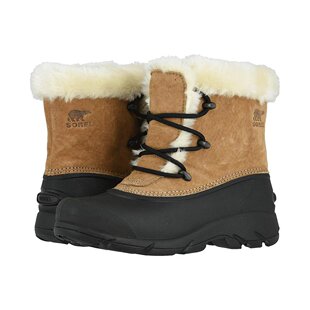 【美国直邮】Sorel女士靴子黑棕拼色高帮百搭舒适简约日常时尚潮