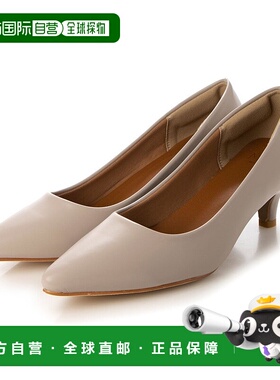 日本直邮Menue 中跟女式浅口鞋 单鞋高跟鞋 ME8623BW02032黑色